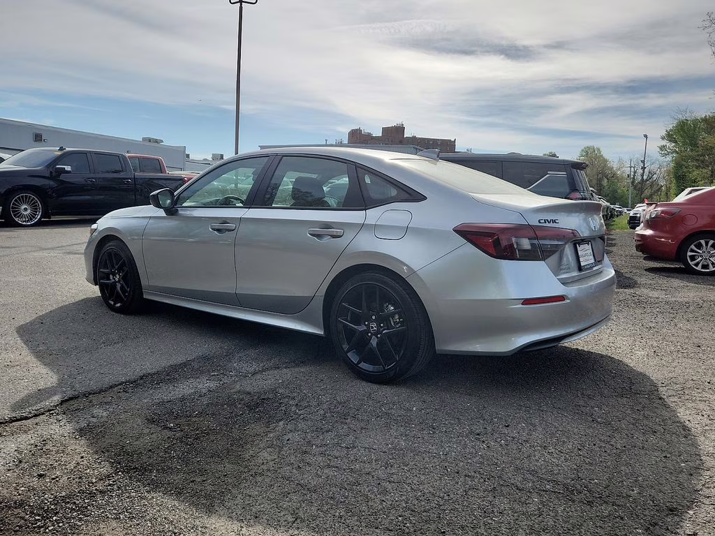 2026 Meteorite Gray Metallic Honda Civic Hybrid Sport FWD Sedan