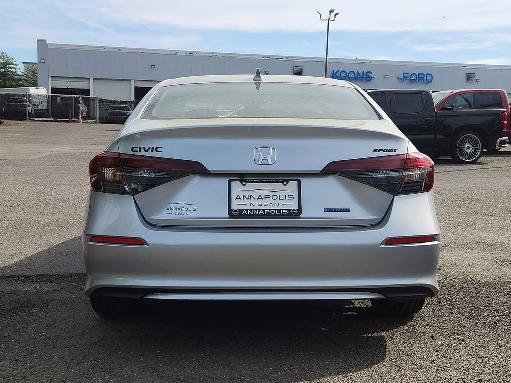 2026 Meteorite Gray Metallic Honda Civic Hybrid Sport FWD Sedan