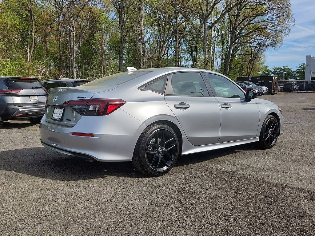 2026 Meteorite Gray Metallic Honda Civic Hybrid Sport FWD Sedan