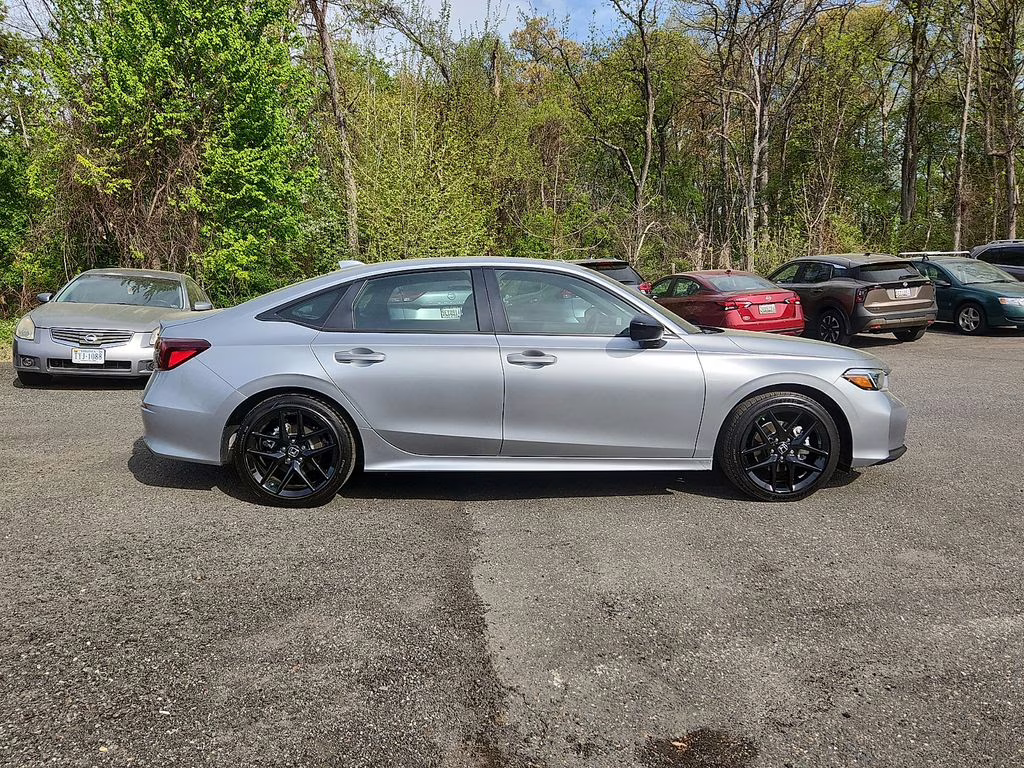 2026 Meteorite Gray Metallic Honda Civic Hybrid Sport FWD Sedan
