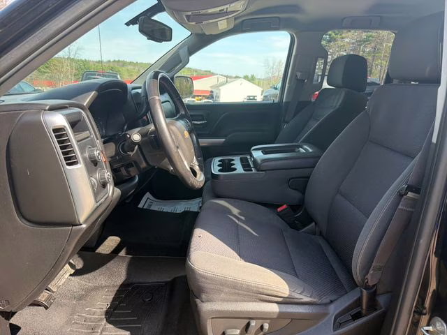 2017 Black Chevrolet Silverado 1500 LT 4X4 Truck