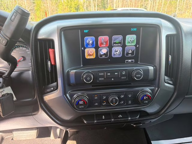 2017 Black Chevrolet Silverado 1500 LT 4X4 Truck