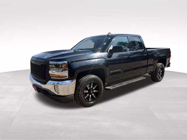 2017 Black Chevrolet Silverado 1500 LT 4X4 Truck