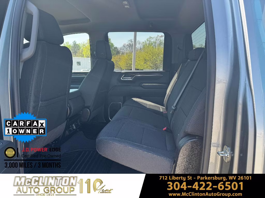 2025 Sterling Gray Metallic Chevrolet Silverado LT 4X4 Truck