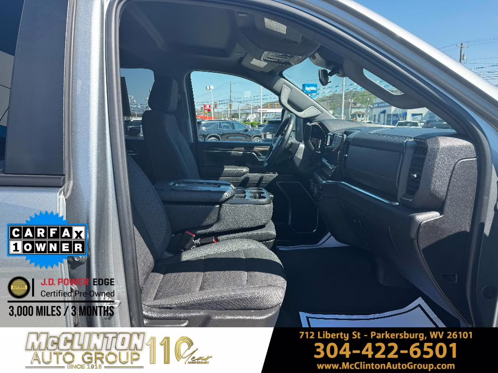 2025 Sterling Gray Metallic Chevrolet Silverado LT 4X4 Truck