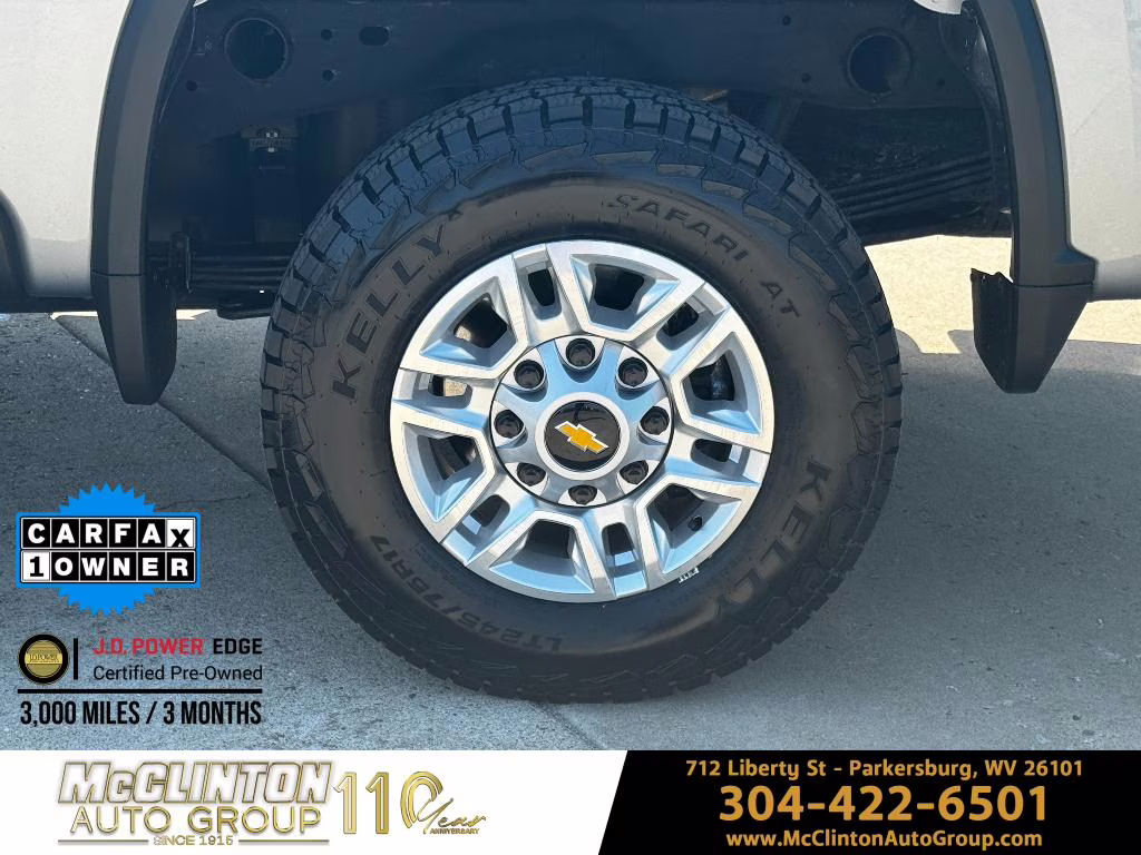 2025 Sterling Gray Metallic Chevrolet Silverado LT 4X4 Truck