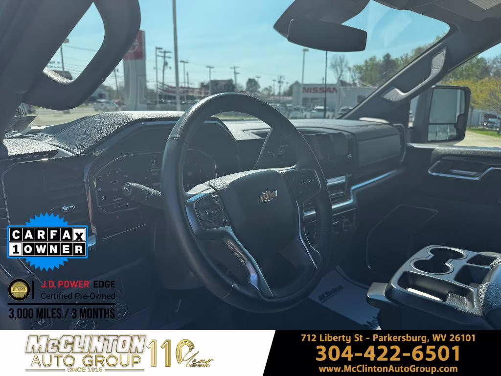 2025 Sterling Gray Metallic Chevrolet Silverado LT 4X4 Truck