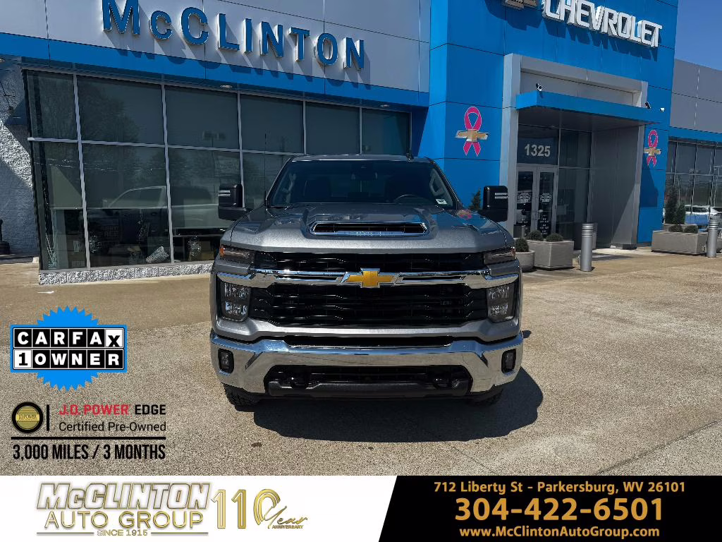 2025 Sterling Gray Metallic Chevrolet Silverado LT 4X4 Truck