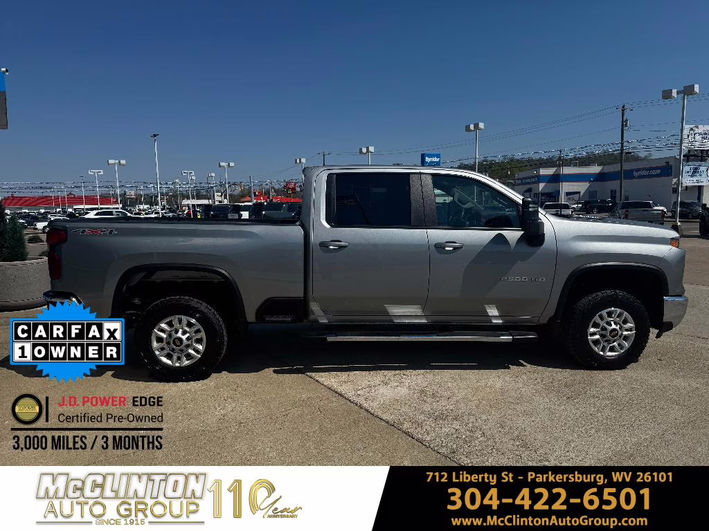 2025 Sterling Gray Metallic Chevrolet Silverado LT 4X4 Truck