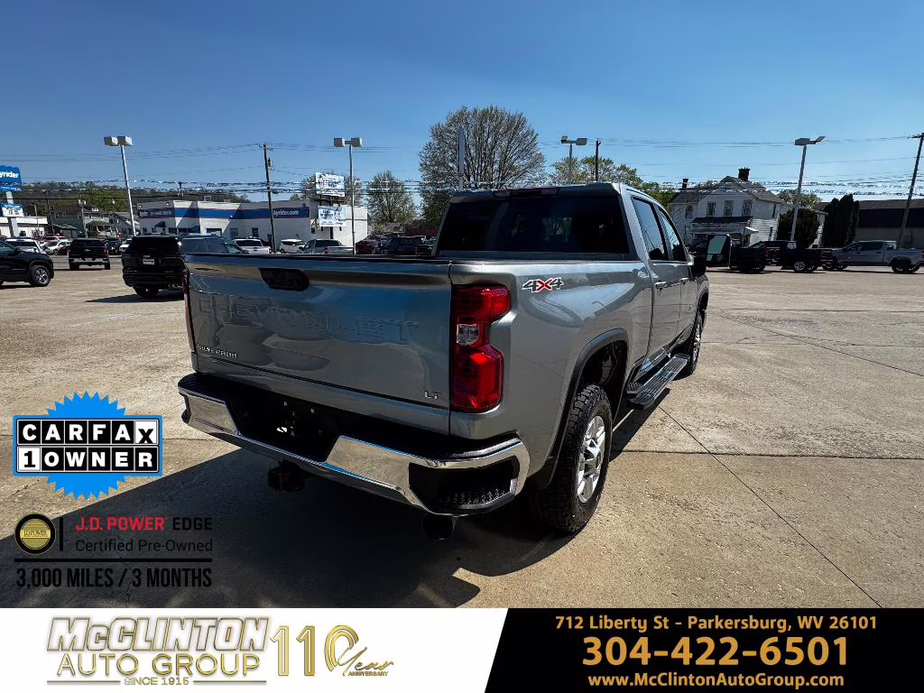 2025 Sterling Gray Metallic Chevrolet Silverado LT 4X4 Truck
