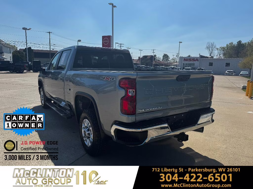 2025 Sterling Gray Metallic Chevrolet Silverado LT 4X4 Truck