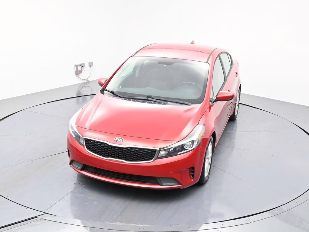 2017 Currant Red Kia Forte S FWD Sedan