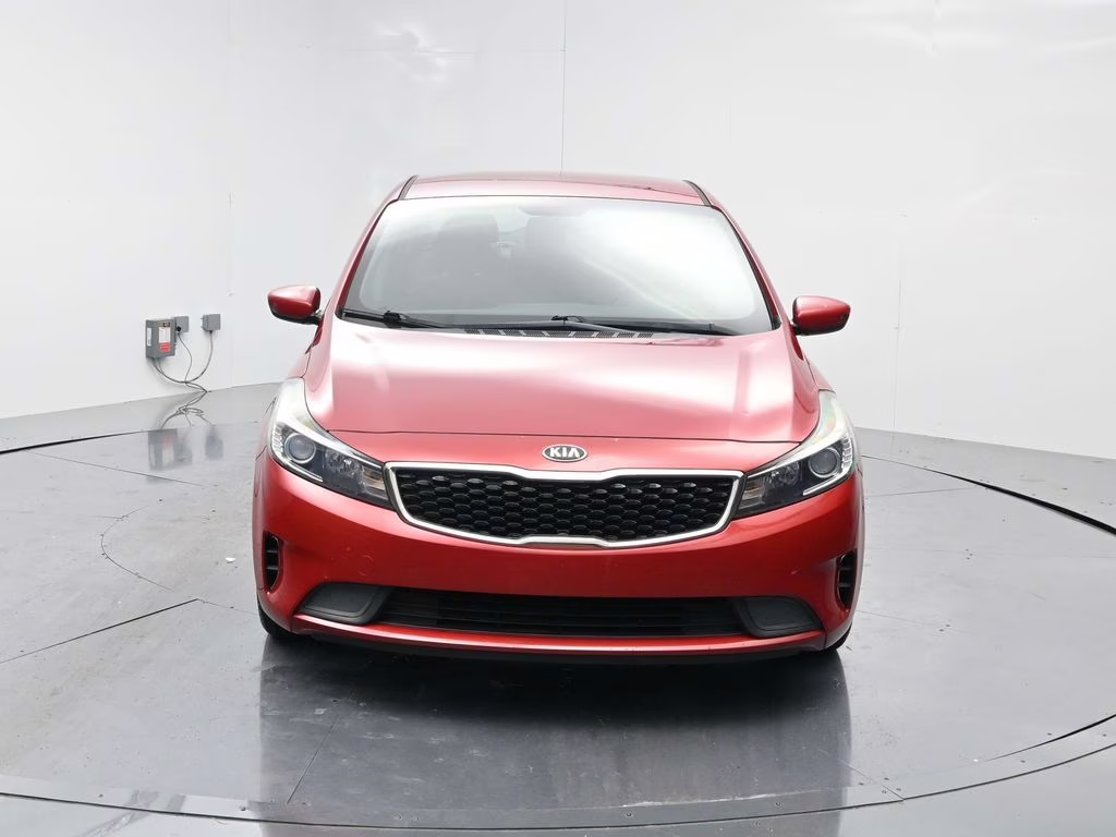 2017 Currant Red Kia Forte S FWD Sedan