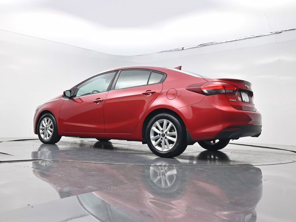 2017 Currant Red Kia Forte S FWD Sedan