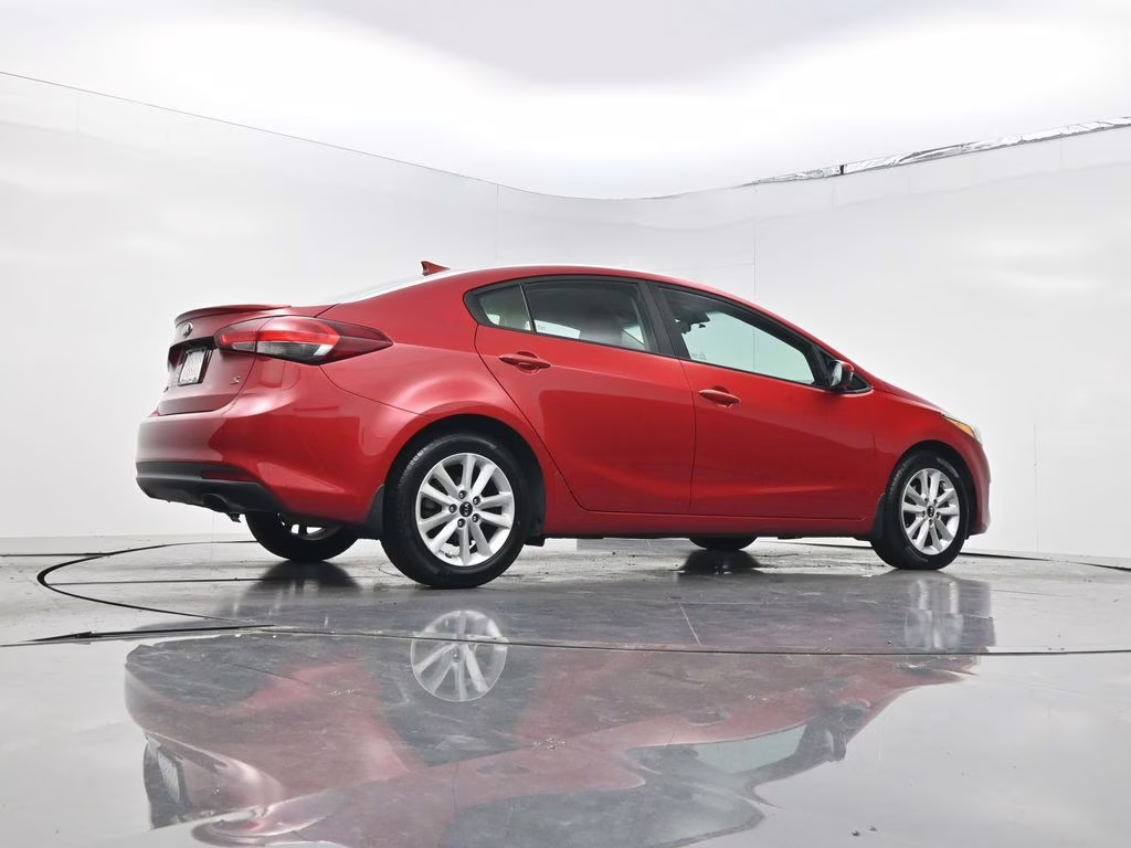 2017 Currant Red Kia Forte S FWD Sedan
