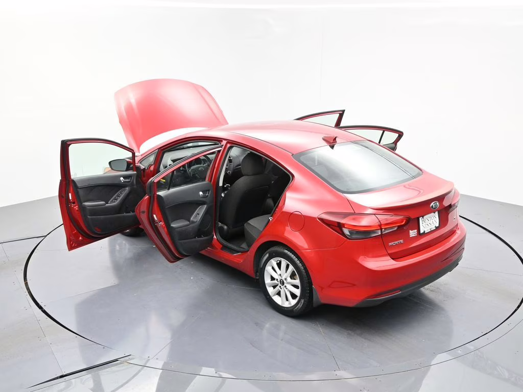 2017 Currant Red Kia Forte S FWD Sedan