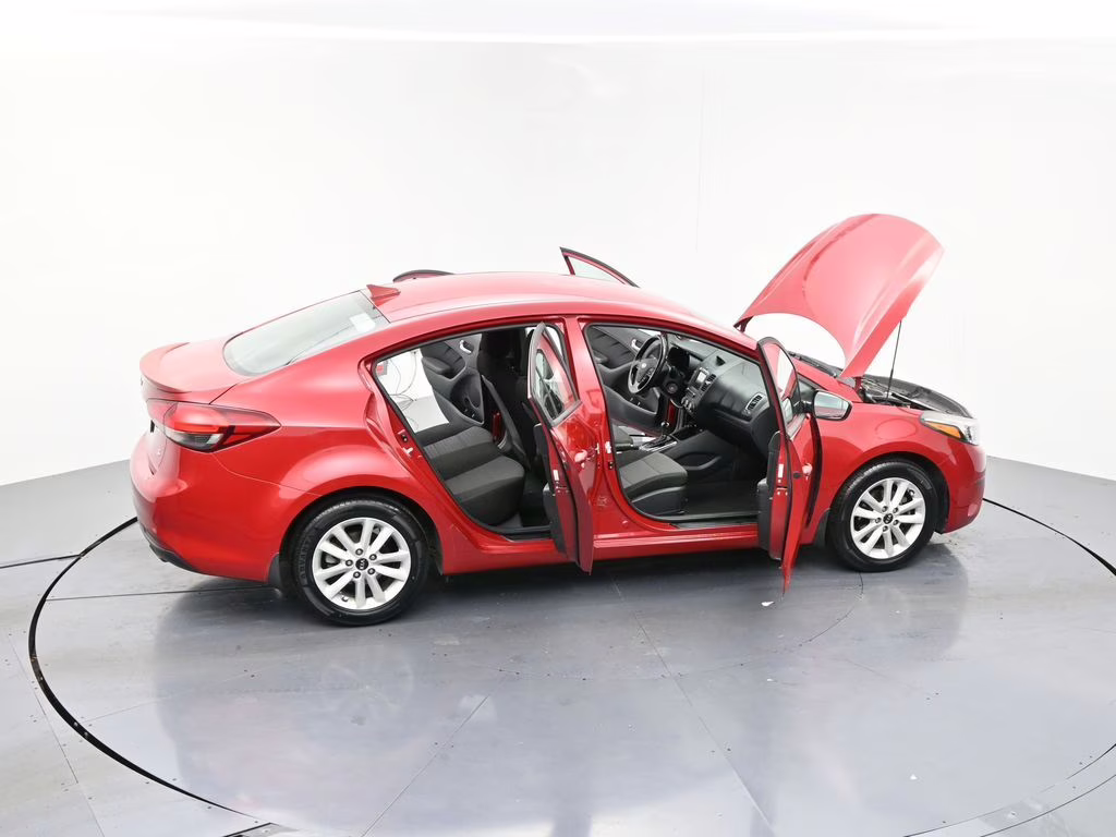 2017 Currant Red Kia Forte S FWD Sedan