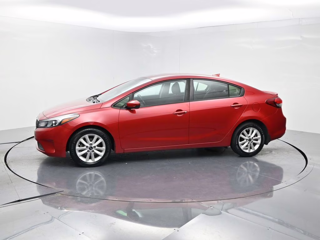 2017 Currant Red Kia Forte S FWD Sedan