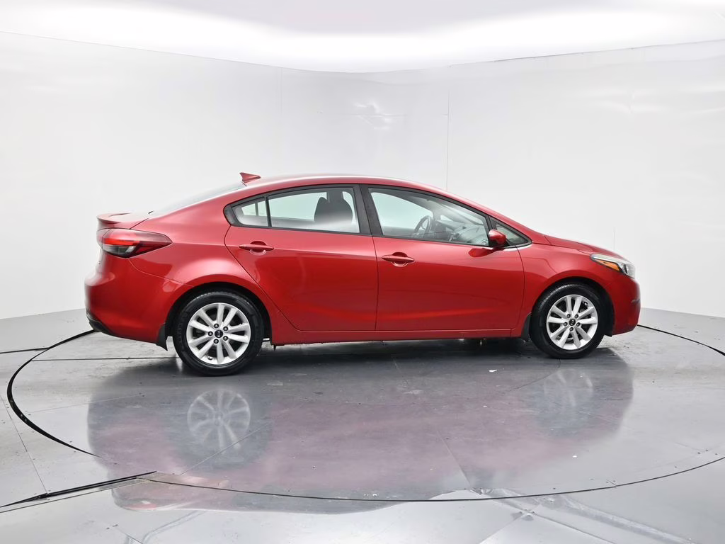 2017 Currant Red Kia Forte S FWD Sedan
