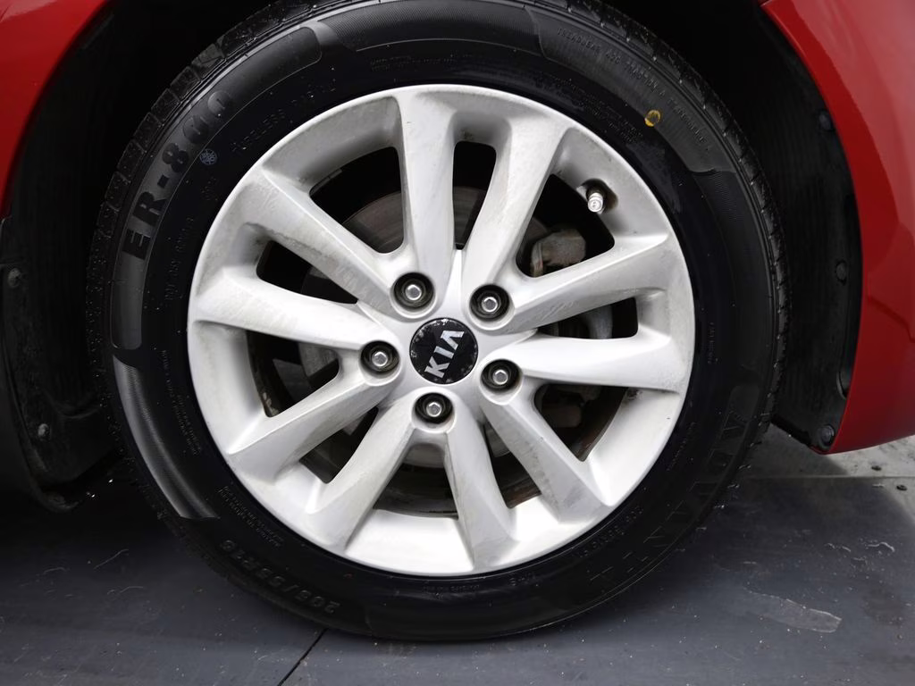 2017 Currant Red Kia Forte S FWD Sedan