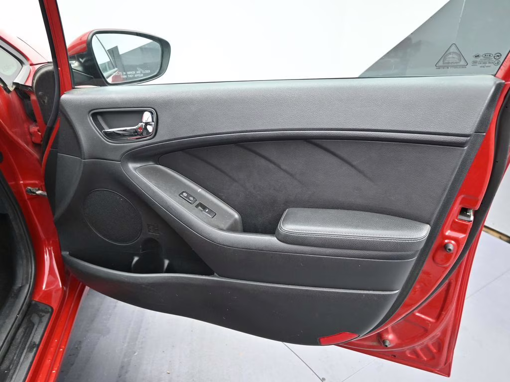 2017 Currant Red Kia Forte S FWD Sedan