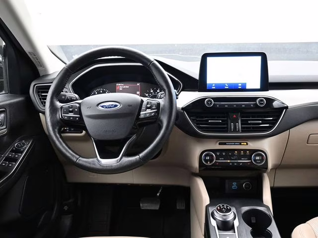 2021 Black Metallic Ford Escape SEL AWD SUV