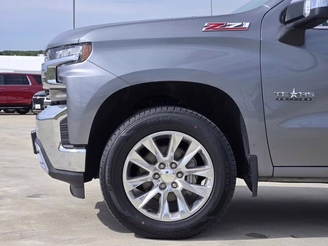 2021 Satin Steel Metallic Chevrolet Silverado 1500 LTZ 4X4 Truck