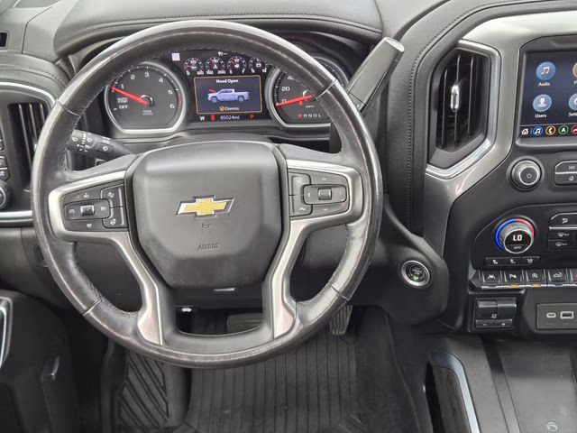 2021 Satin Steel Metallic Chevrolet Silverado 1500 LTZ 4X4 Truck