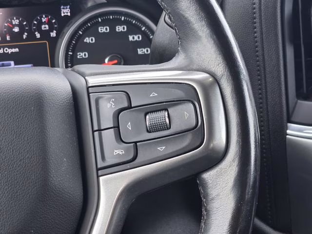 2021 Satin Steel Metallic Chevrolet Silverado 1500 LTZ 4X4 Truck