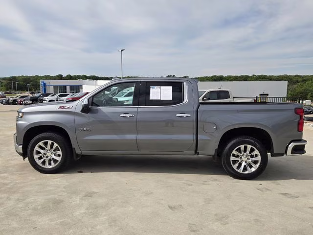 2021 Satin Steel Metallic Chevrolet Silverado 1500 LTZ 4X4 Truck
