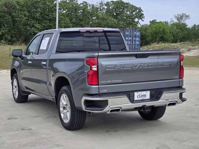 2021 Satin Steel Metallic Chevrolet Silverado 1500 LTZ 4X4 Truck