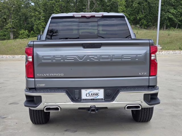 2021 Satin Steel Metallic Chevrolet Silverado 1500 LTZ 4X4 Truck