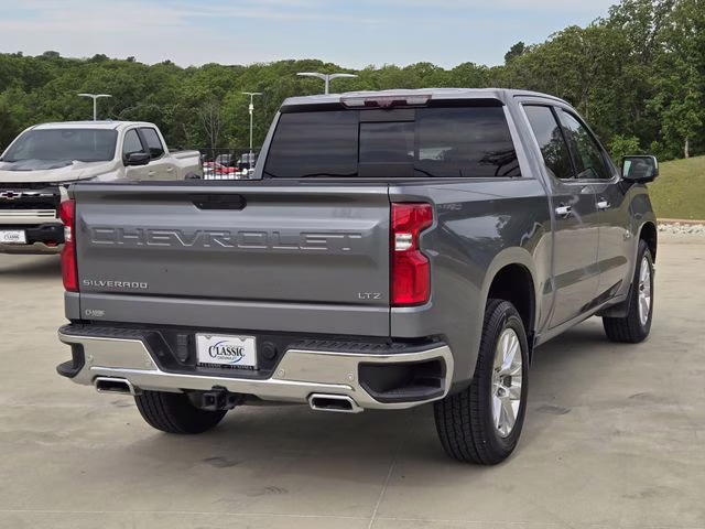 2021 Satin Steel Metallic Chevrolet Silverado 1500 LTZ 4X4 Truck