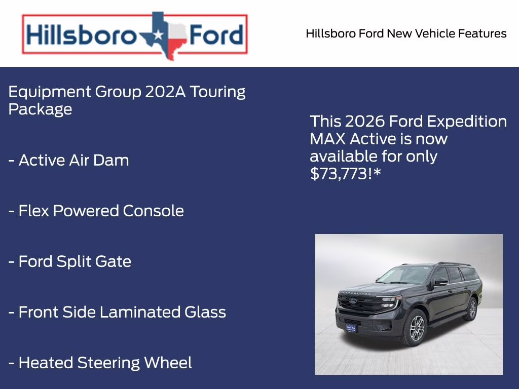 2026 Dark Matter Gray Metallic Ford Expedition Max Active RWD SUV