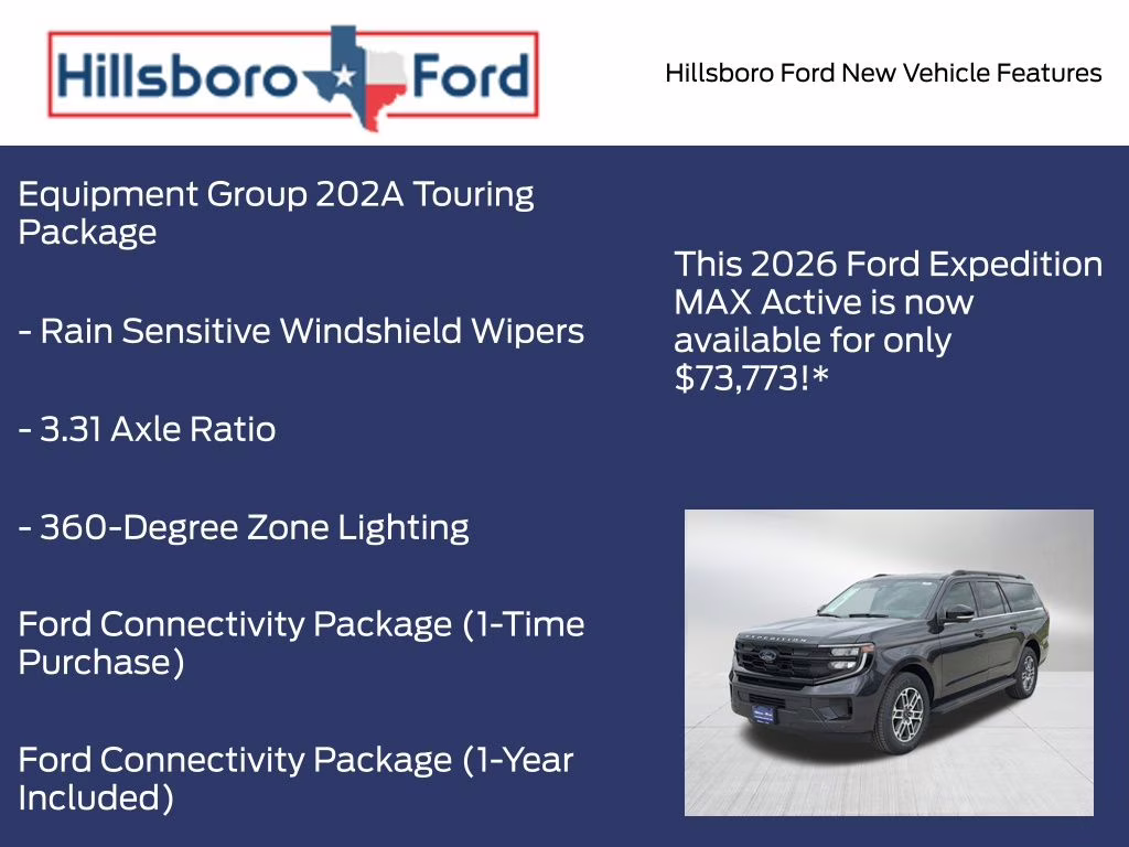 2026 Dark Matter Gray Metallic Ford Expedition Max Active RWD SUV