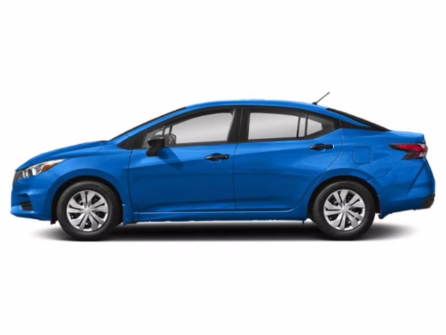 2021 Blue Nissan Versa 1.6 SV FWD Sedan