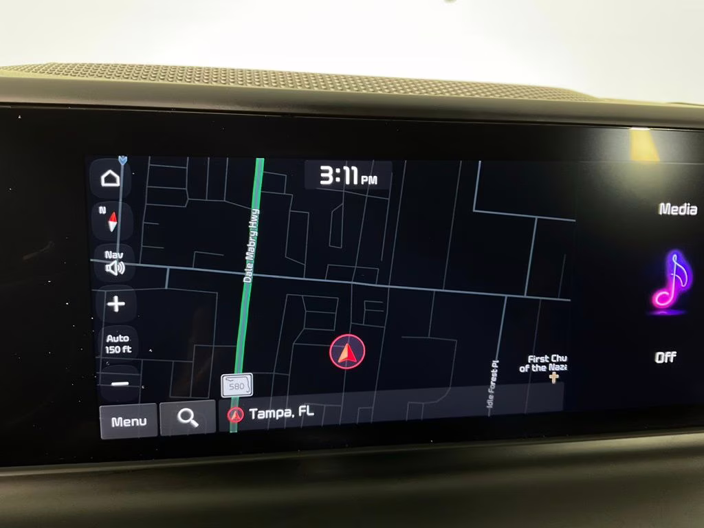 2024 Ocean Blue Kia Seltos SX AWD SUV