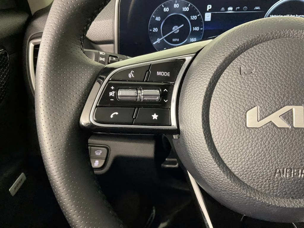 2024 Ocean Blue Kia Seltos SX AWD SUV