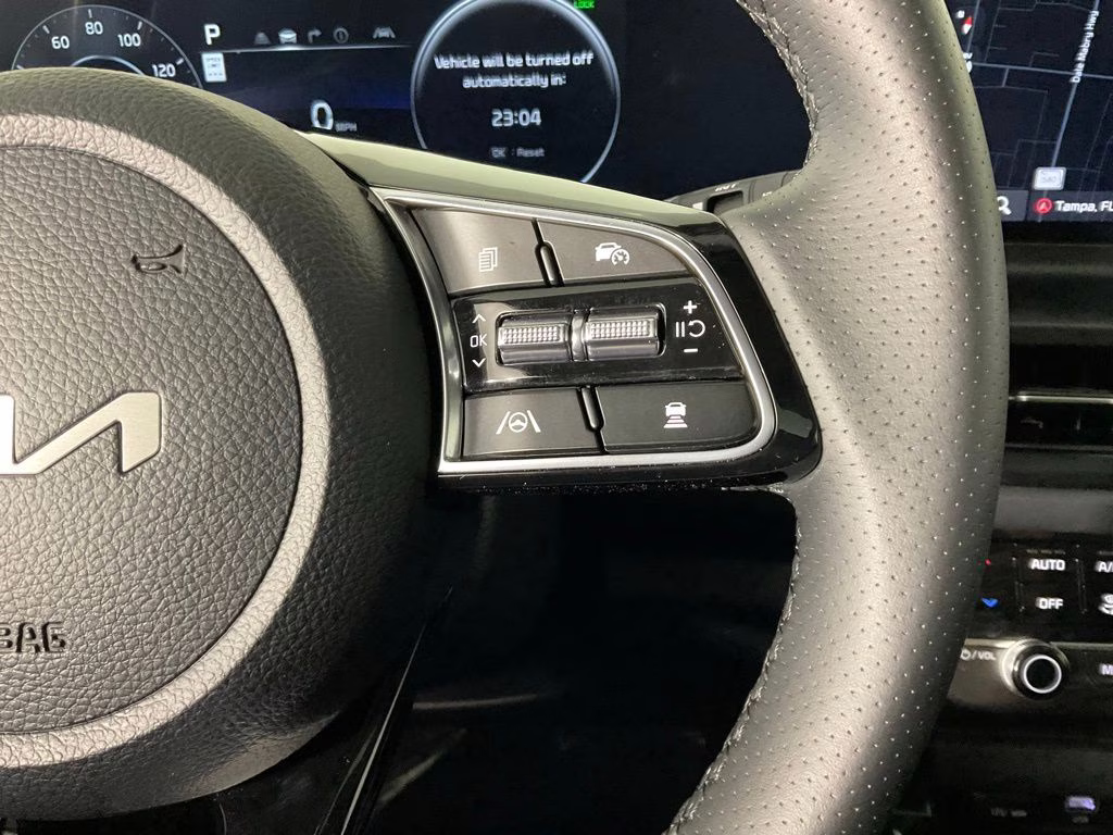 2024 Ocean Blue Kia Seltos SX AWD SUV