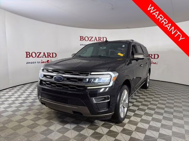 2023 Black Metallic Ford Expedition Max King Ranch 4X4 SUV
