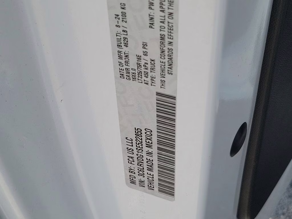 2025 Bright White Clearcoat Ram ProMaster 2500 High Roof FWD Van