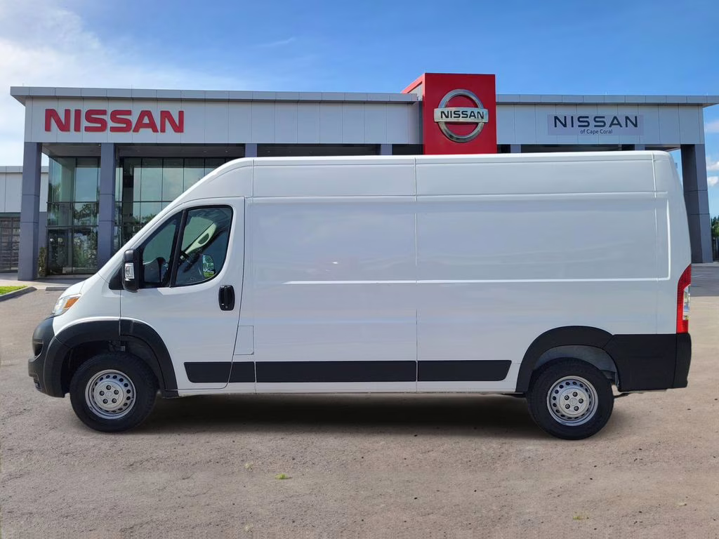 2025 Bright White Clearcoat Ram ProMaster 2500 High Roof FWD Van