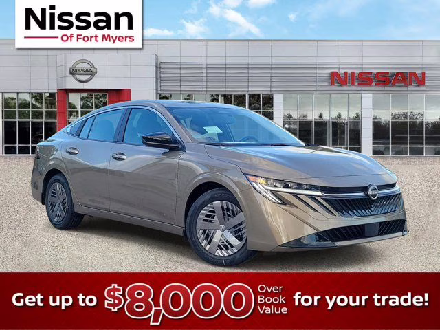 2026 Bronze Nissan Sentra SV FWD Sedan