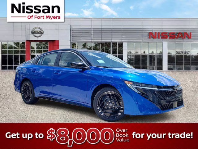 2026 Bluestone Pearl/Super Blk Nissan Sentra SR FWD Sedan