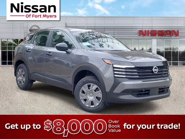 2026 Gun Metallic Nissan Kicks S FWD SUV