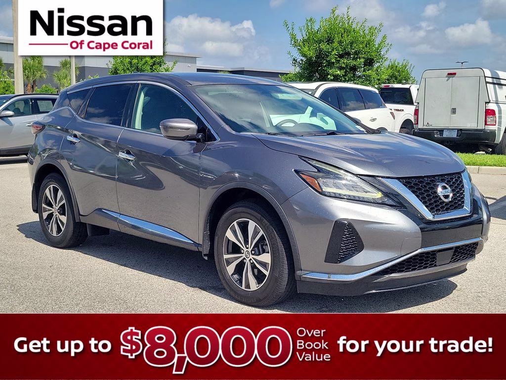 2019 Gun Metallic Nissan Murano S FWD SUV