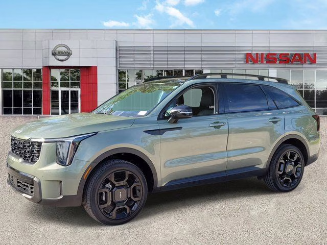 2024 Jungle Green Kia Sorento X-Line EX AWD SUV