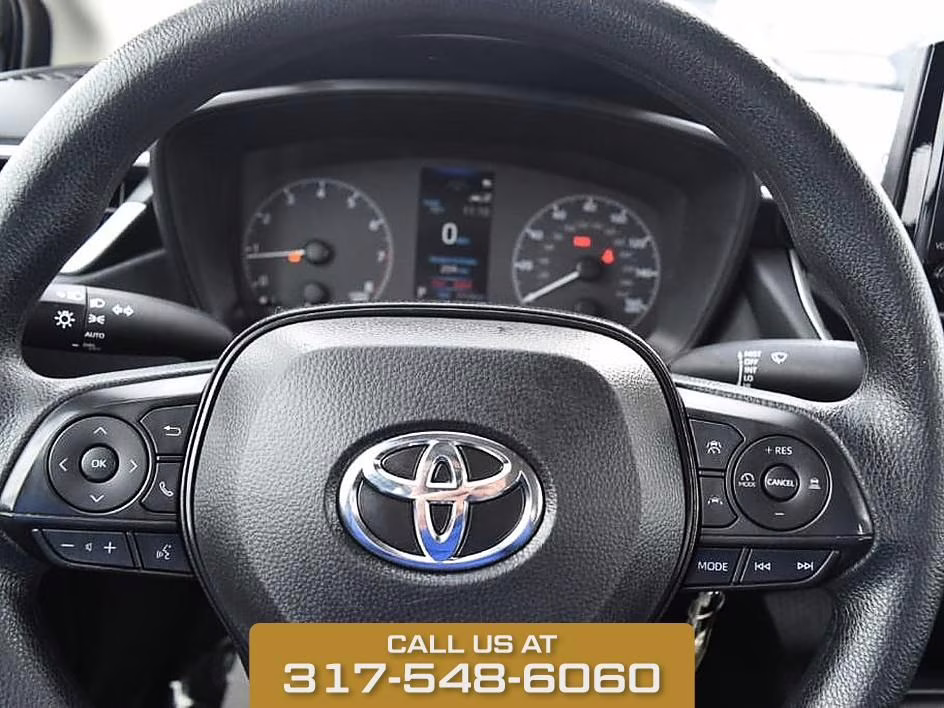 2025 Midnight Black Metallic Toyota Corolla LE FWD Sedan