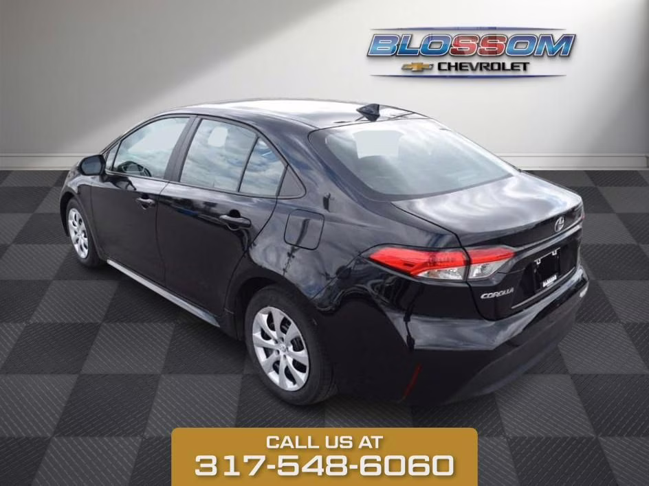 2025 Midnight Black Metallic Toyota Corolla LE FWD Sedan