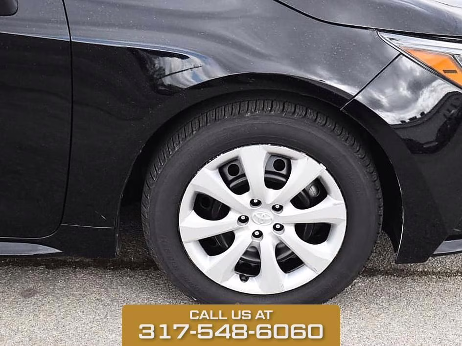 2025 Midnight Black Metallic Toyota Corolla LE FWD Sedan